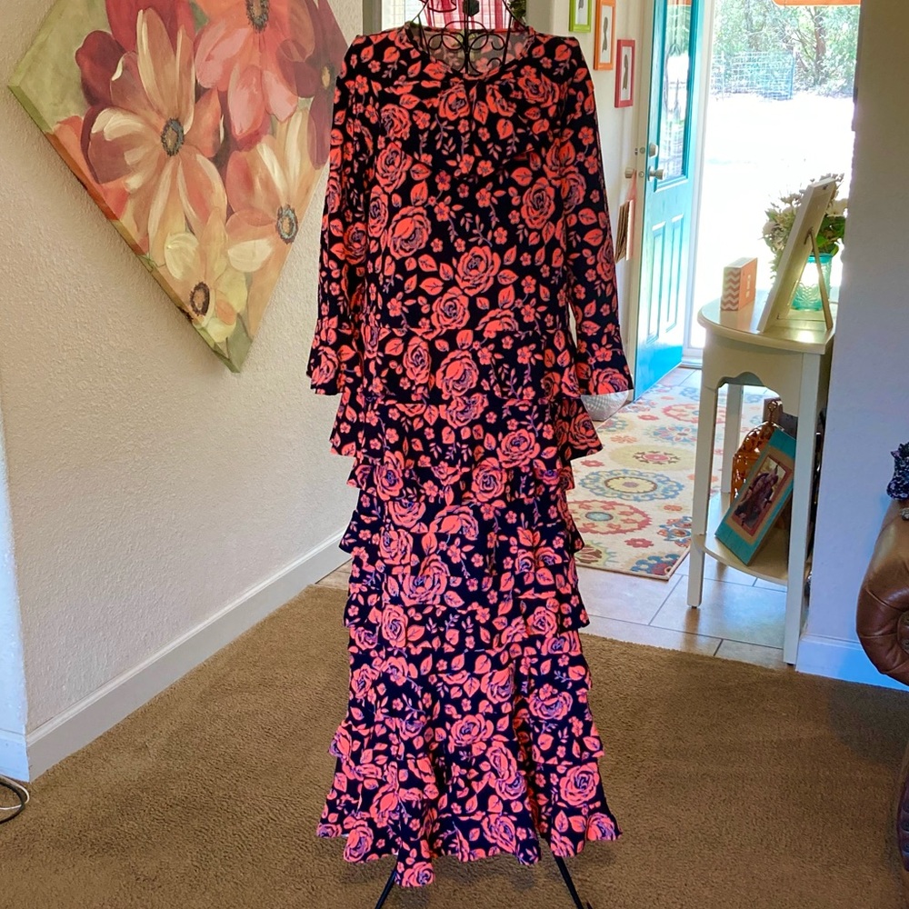 Ladies Floral 2piece Outfit